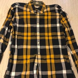 J Crew plaid button down
